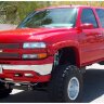 Extensii aripi roți Chevrolet Silverado/GMC Sierra 1500/2500/3500 00-07 Pereche spate Pocket Style Bushwacker 40060-02