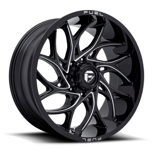 Fuel Off Road D74120901850 Runner Wheel Gloss Black Milled 20x9 +1